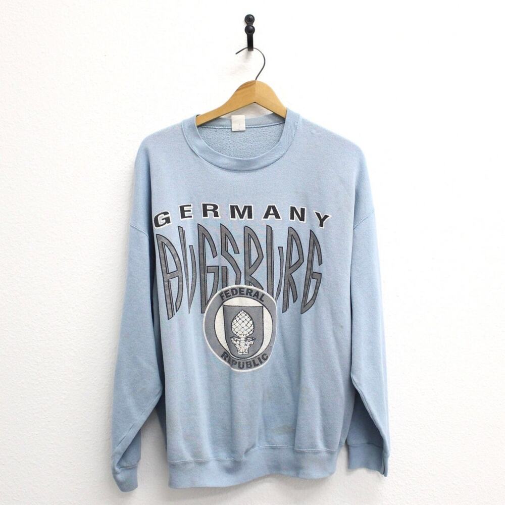 Vintage Augsburg Bavaria Germany Sweatshirt XL